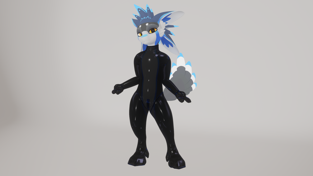 Latex Catsuit for Spiri'vali gallery image 1